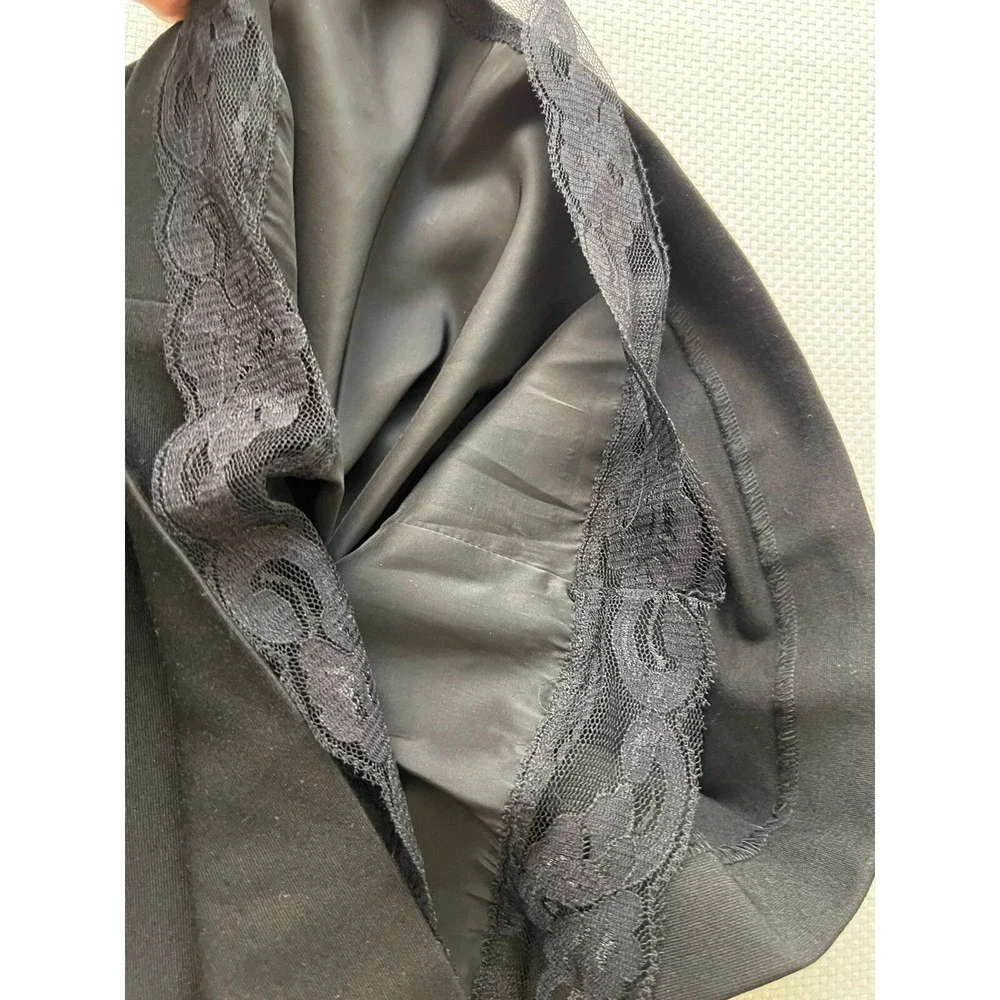 Trina‎ Turk Black Halter Neck Drop Waist Pocket Cocktail Dress Size 10
